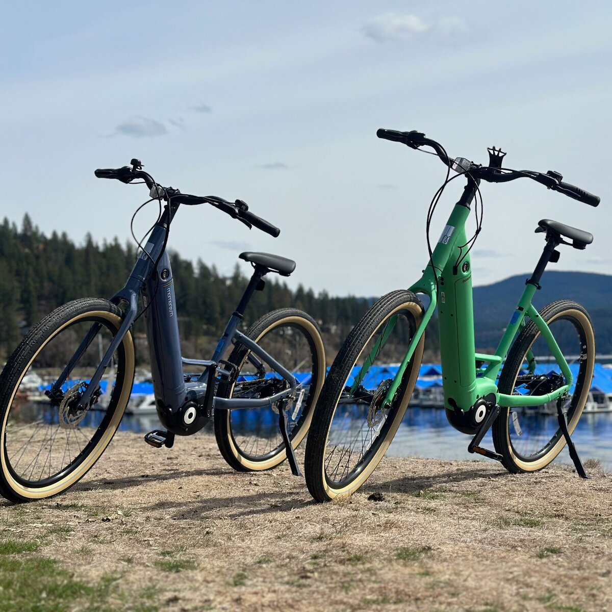 E-bike rentals at Gear Garage CDA Coeur d'Alene