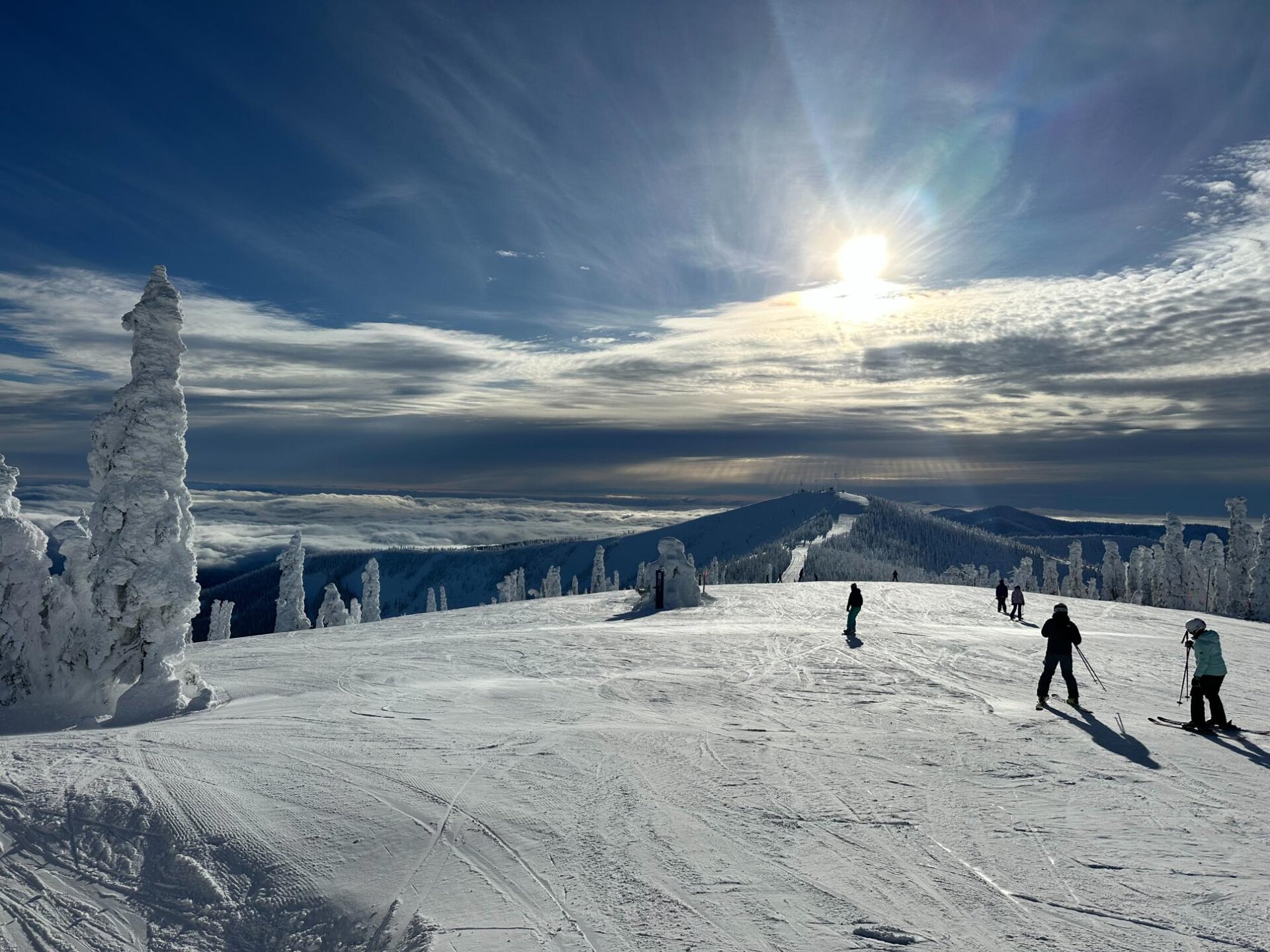Schweitzer Mountain ski resort near Coeur d'Alene