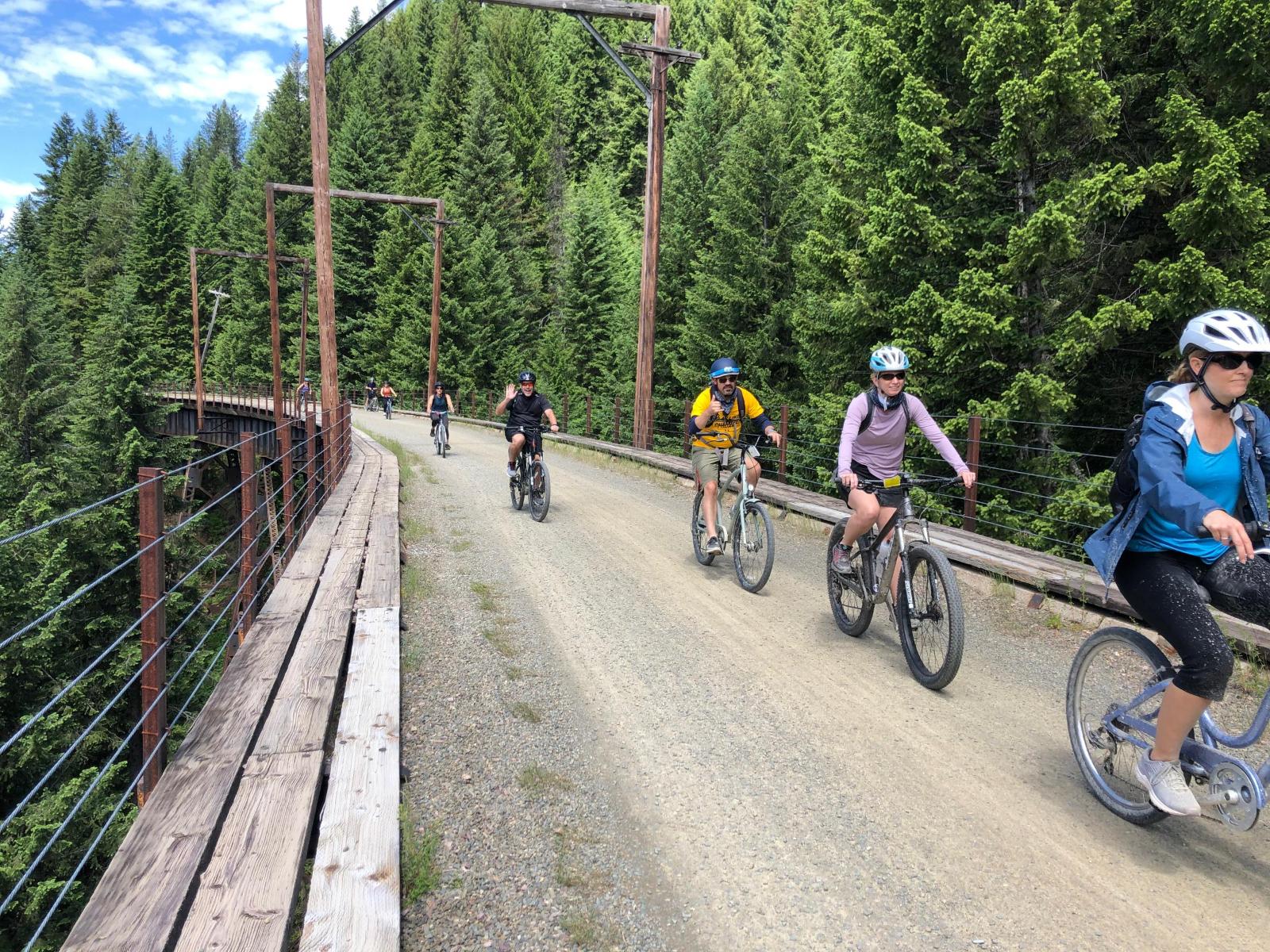 Route of the Hiawatha near Coeur d'Alene