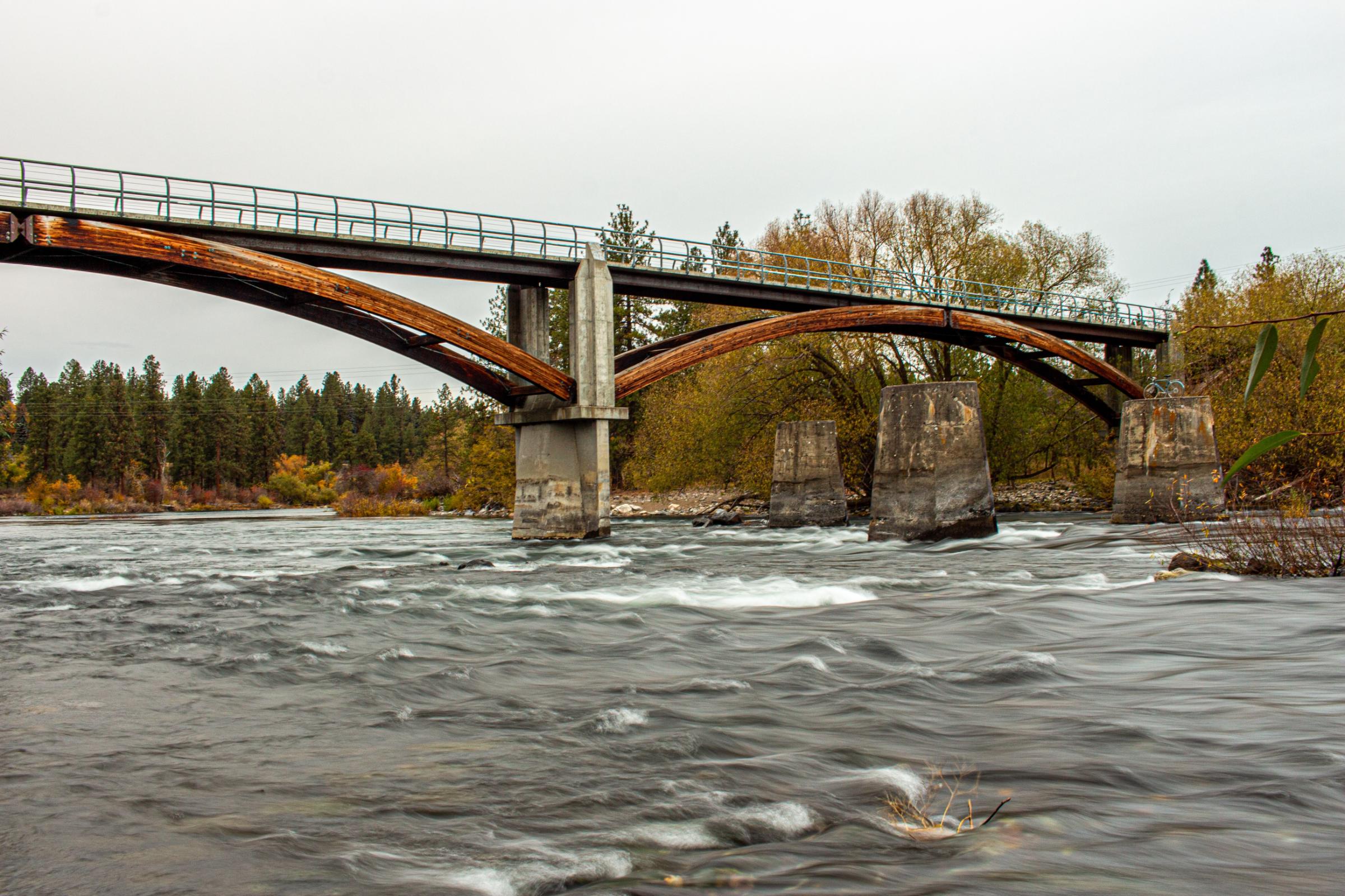 Spokane River Centennial Trail near Coeur d'Alene